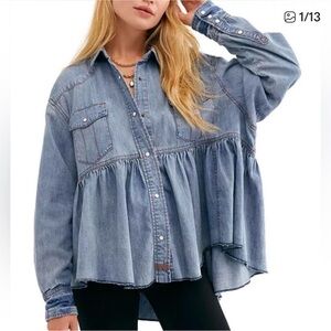 Free People We The Free Dylan Babydoll Top